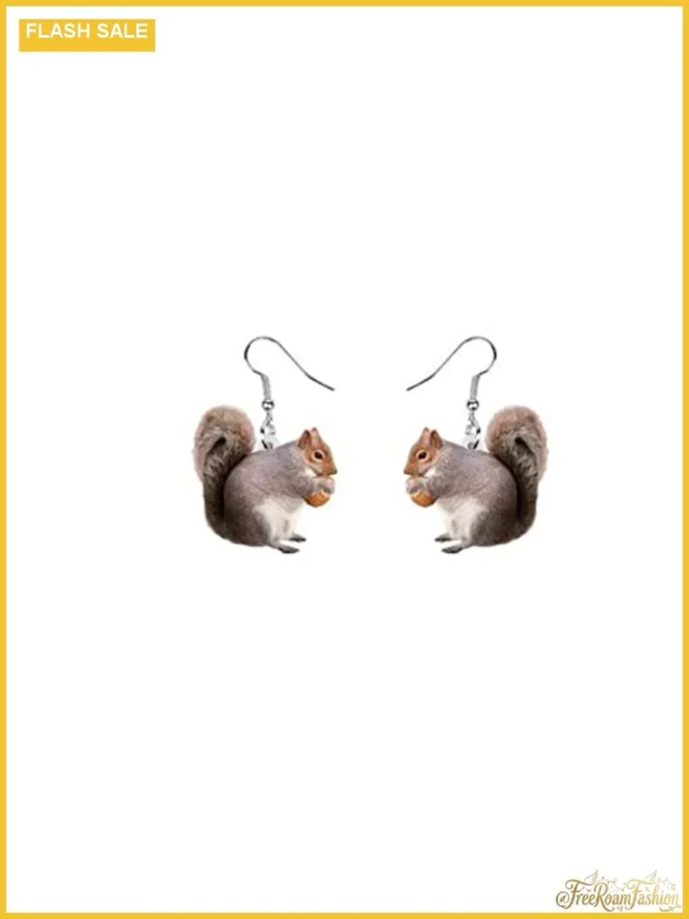 Acrylic Animal Dangle Earrings Cartoon Drop Charm Jewelry Gift